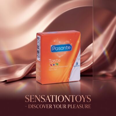 PASANTE - PRÉSERVATIFS SAVEURS 3 UNITÉS
