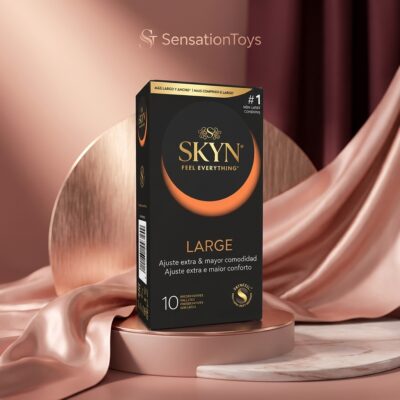 SKYN - GRANDS PRÉSERVATIFS À AJUSTEMENT SUPPLÉMENTAIRE 10 UNITÉS