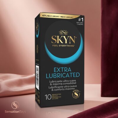 SKYN - PRÉSERVATIF EXTRA LUBRIFIÉ 10 UNITÉS