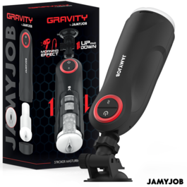 JAMYJOB - MASTURBATEUR VAGIN AUTOMATIQUE PAR GRAVITÉ 5 MODES D''ASPIRATION