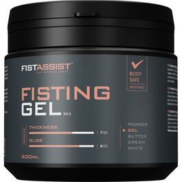 COBECO - FIST ASSIST GEL DE FISTING EXTRA-ÉPAIS À BASE D''EAU 500 ML