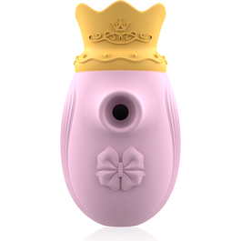 INTENSE - STIMULATEUR DE CLITORIS 10 MODES D''ASPIRATION ET DE LĂCHAGE - ROSE