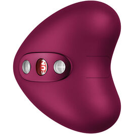 FUN FACTORY - VIBRATEUR À IMPULSIONS D''AIR LIBERA ROUGE VIN
