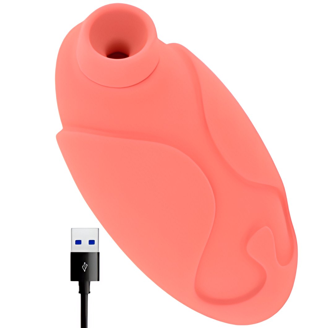 Ohmama - Stimulateur d'ondes clitoris corail