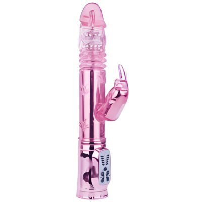 Baile - Rotateur rampant rose throbbing bunny