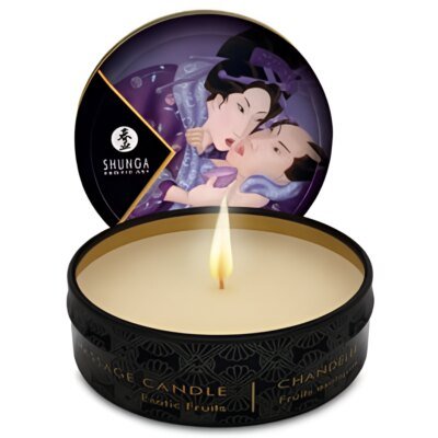 Shunga - Mini caress by candelight bougie de massage fruits exotiques 30 ml