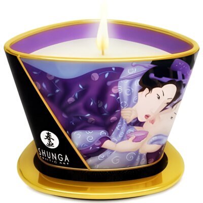 Shunga - Mini caresse aux chandelles bougie de massage fruits exotiques 170 ml
