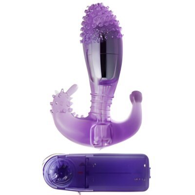 Baile - Stimulateur vaginal et anal lilas avec vibration