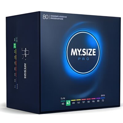 My Size - Pro préservatifs 47 mm 80 unités